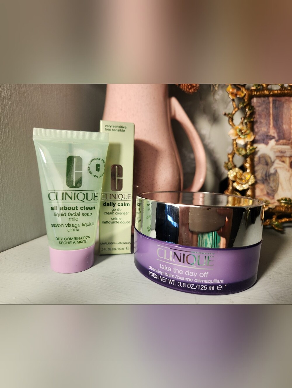 Clinique Take The Day Off Cleansing Balm Lot Bonus Daily Calm All About Clean